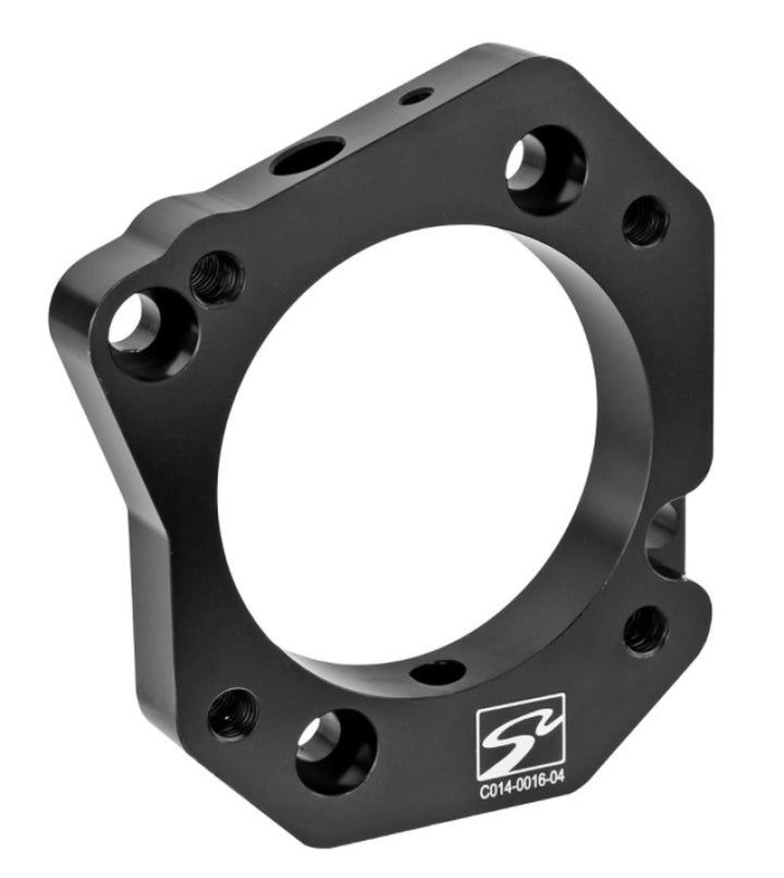 Skunk2 72mm PRB Flange to RBC Pattern Throttle Body Adapter - 1/8in NPT Port - Bull Strap