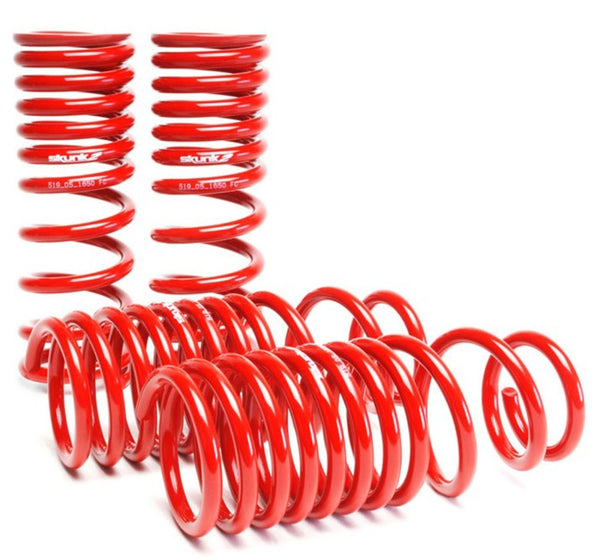 Skunk2 88-91 Honda Civic/CRX Lowering Springs (2.50in - 2.25in.) (Set of 4) - Bull Strap
