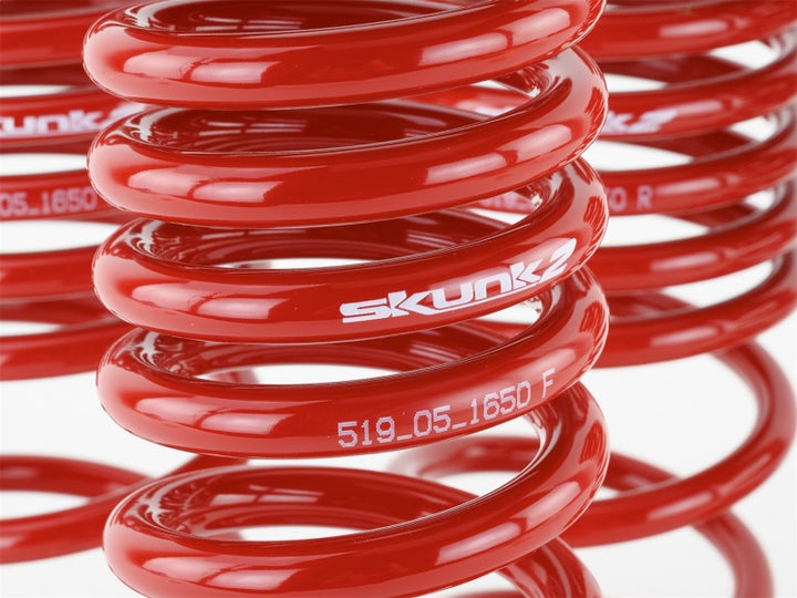 Skunk2 88-91 Honda Civic/CRX Lowering Springs (2.50in - 2.25in.) (Set of 4) - Bull Strap