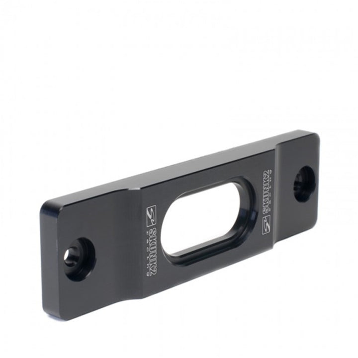Skunk2 92-00 Honda Civic/94-01 Acura Integra Billet Battery Tiedown (Black Series) - Bull Strap