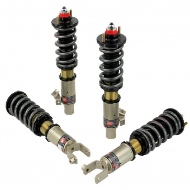 Skunk2 92-95 Honda Civic/94-01 Acura Integra (EG/EK/DC) Pro-S II Drag Spec Coilovers (12K/18K Rates) - Bull Strap