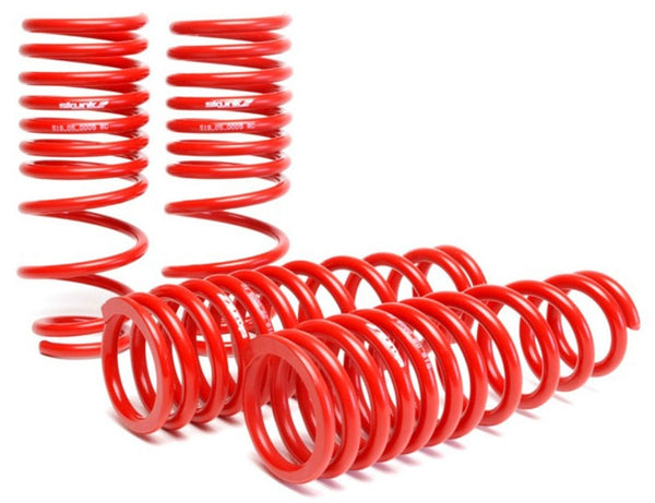 Skunk2 92-95 Honda Civic/Del Sol Lowering Springs (2.50in - 2.25in.) (Set of 4) - Bull Strap