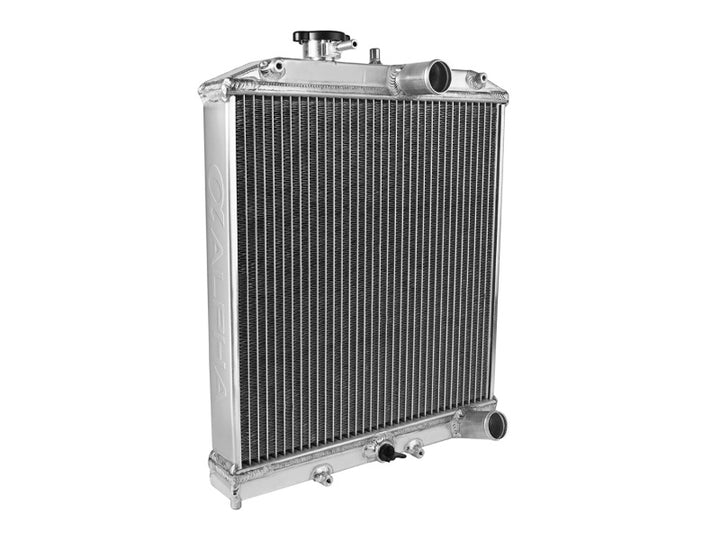 Skunk2 Alpha Series 92-00 Honda Civic Radiator (Half Size) (Dual Core) (Manual Trans.) - Bull Strap