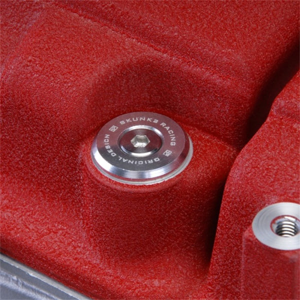 Skunk2 Honda/Acura B-Series VTEC Clear Anodized Low-Profile Valve Cover Hardware - Bull Strap