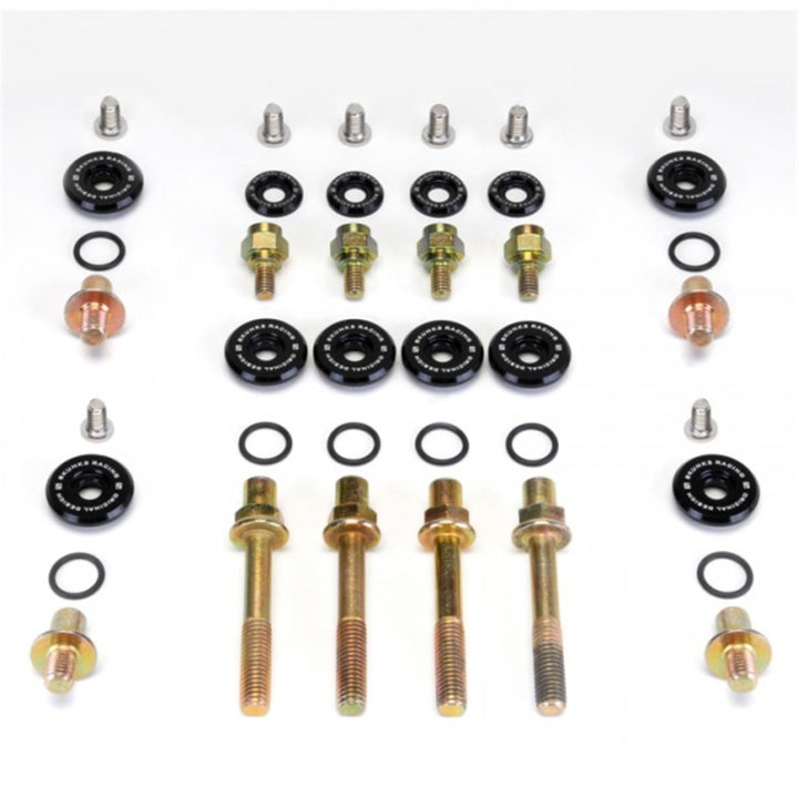 Skunk2 Honda/Acura B-Series VTEC Clear Anodized Low-Profile Valve Cover Hardware - Bull Strap