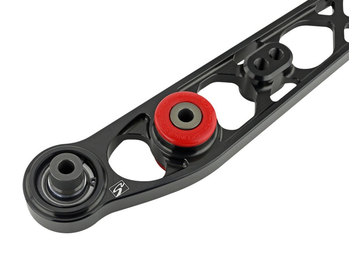Skunk2 Honda/Acura EG/DC Ultra Series Rear Lower Control Arm Set - Black - Bull Strap