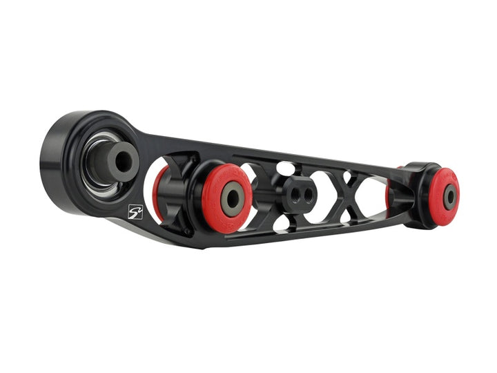 Skunk2 Honda/Acura EG/DC Ultra Series Rear Lower Control Arm Set - Black - Bull Strap