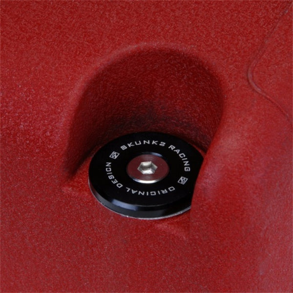 Skunk2 Honda/Acura K-Series (All Models) Black Anodized Low-Profile Valve Cover Hardware - Bull Strap