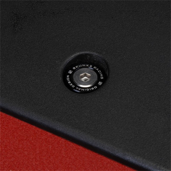 Skunk2 Honda/Acura K-Series (All Models) Black Anodized Low-Profile Valve Cover Hardware - Bull Strap