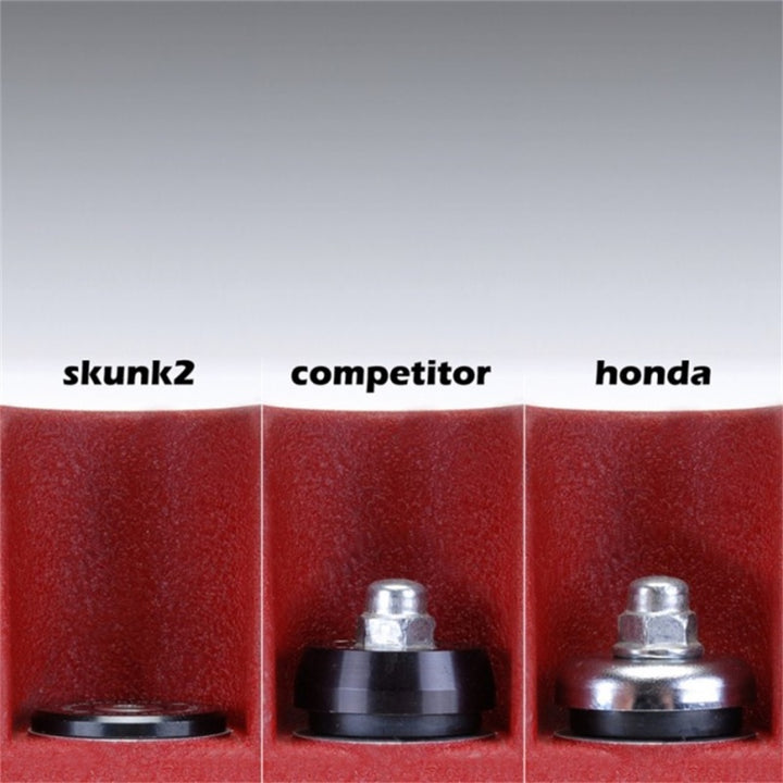 Skunk2 Honda/Acura K-Series (All Models) Black Anodized Low-Profile Valve Cover Hardware - Bull Strap