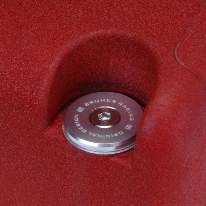 Skunk2 Honda/Acura K-Series (All Models) Clear Anodized Low-Profile Valve Cover Hardware - Bull Strap