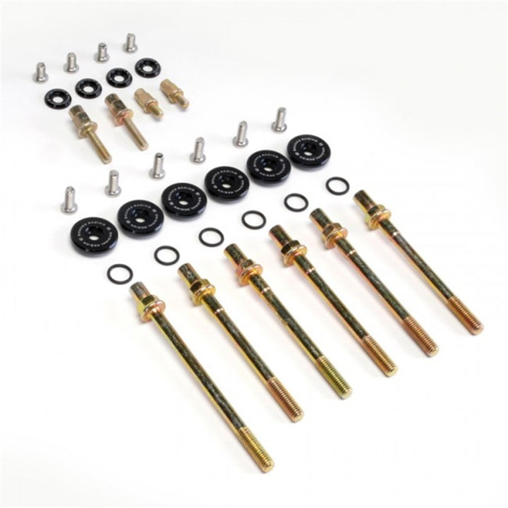 Skunk2 Honda/Acura K-Series (All Models) Clear Anodized Low-Profile Valve Cover Hardware - Bull Strap