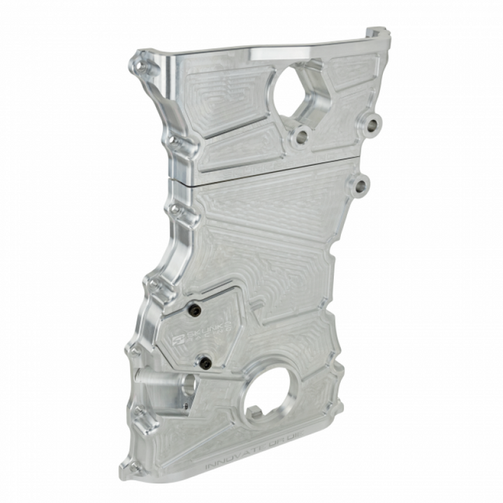 Skunk2 Honda K20 Raw Machined Finish Timing Chain Cover - Bull Strap
