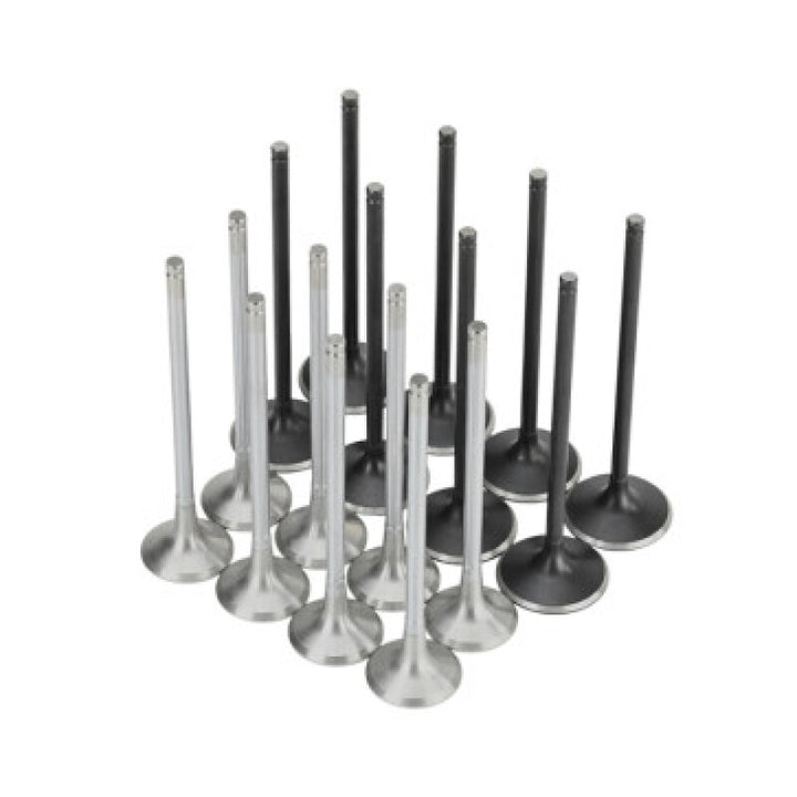 Skunk2 Honda K20C1 Alpha Series Intake & Exhaust Valve Set (Standard Compression) - Bull Strap