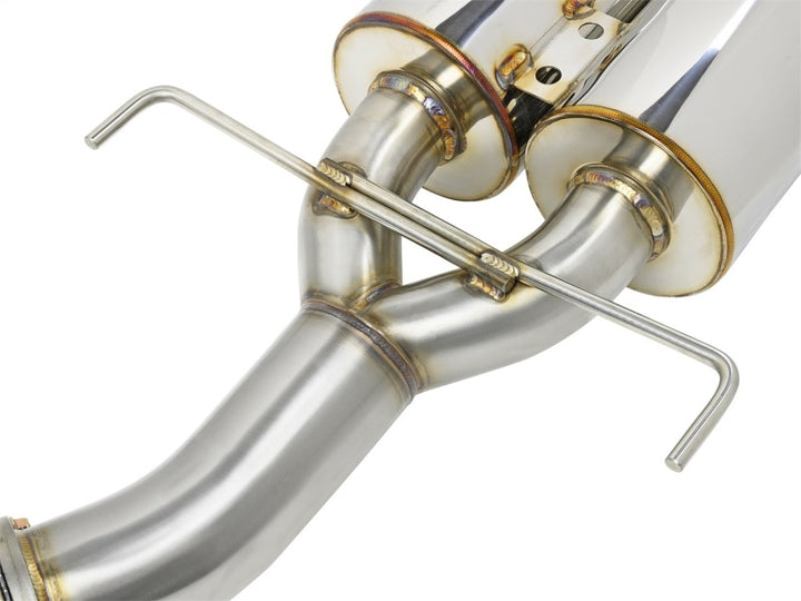 Skunk2 MegaPower RR 17-20 Honda Civic Si Coupe Exhaust System - Bull Strap
