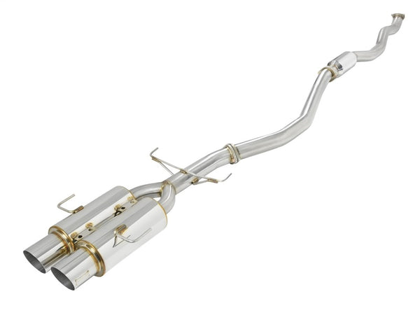 Skunk2 MegaPower RR 17-20 Honda Civic Si Sedan Exhaust System - Bull Strap