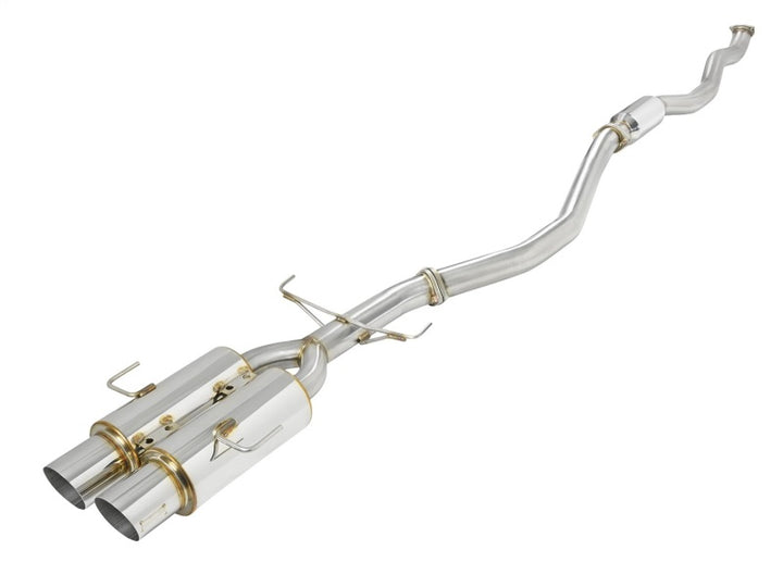 Skunk2 MegaPower RR 17-20 Honda Civic Si Sedan Exhaust System - Bull Strap