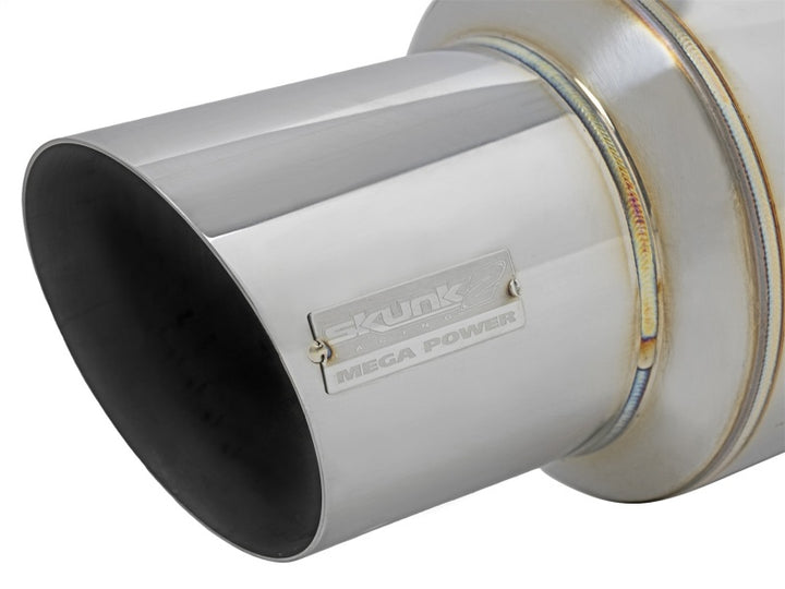 Skunk2 MegaPower RR 92-95 Honda Civic Hatchback 76mm Exhaust System (Fab Work Reqd) - Bull Strap