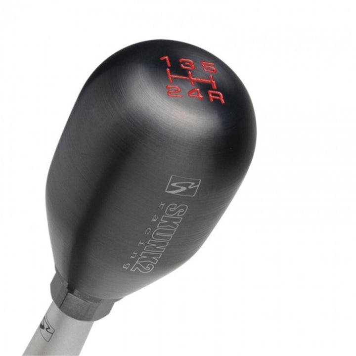 Skunk2 Nissan/Mazda/Mitsubishi 5-Speed Billet Shift Knob (10mm x 1.25mm) (Approx 440 Grams) - Bull Strap