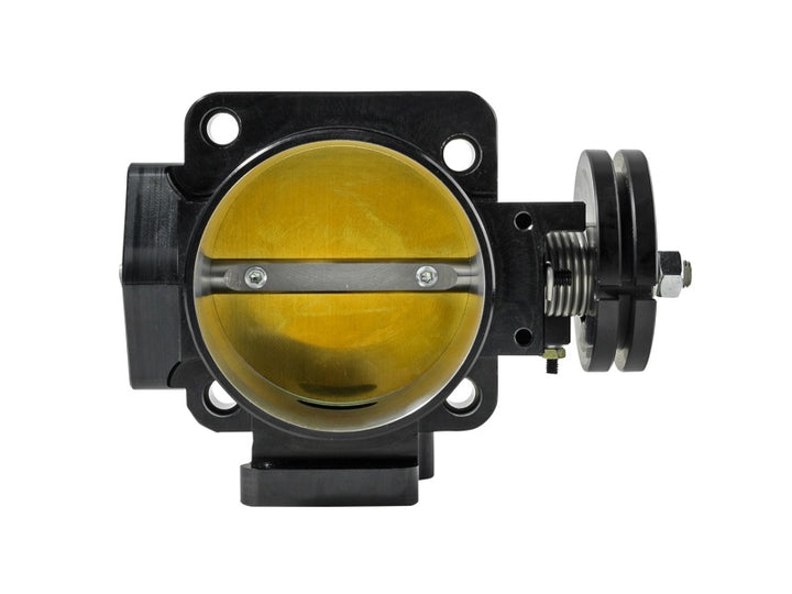 Skunk2 Pro Series 02-06 Acura RSX Type-S 70mm Billet Throttle Body Black Anodized (Race Only) - Bull Strap