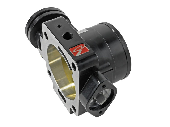 Skunk2 Pro Series 02-06 Acura RSX Type-S 70mm Billet Throttle Body Black Anodized (Race Only) - Bull Strap