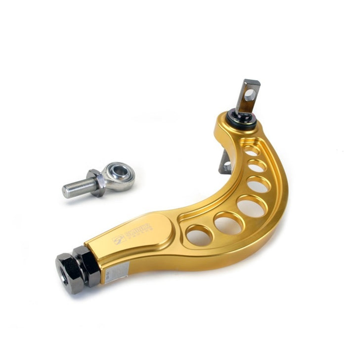 Skunk2 Pro Series 12-13 Honda Civic Gold Anodized Adjustable Rear Camber Kits - Bull Strap