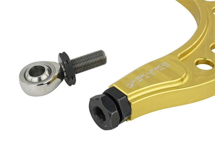 Skunk2 Pro Series 16-20 Honda Civic Gold Anodized Rear Camber Kit - Bull Strap