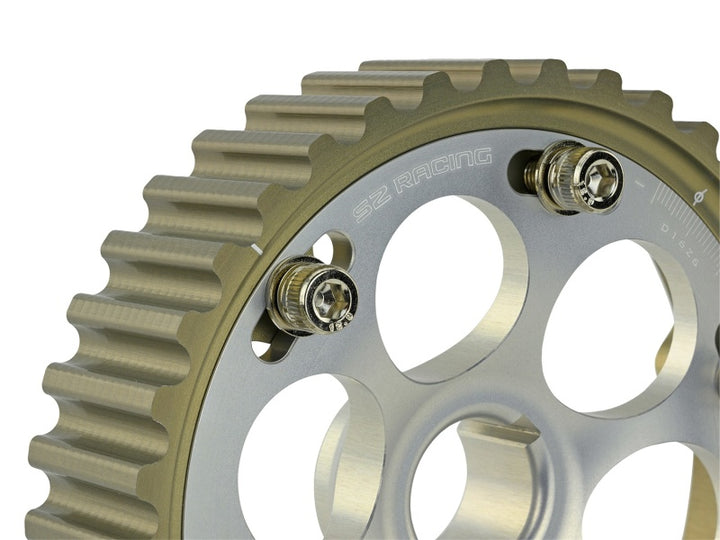 Skunk2 Pro-Series 88-95 Honda Civic/CRX/DelSol SOHC 1.5/1.6L (D Series) Cam Gear (Ti Color) - Bull Strap