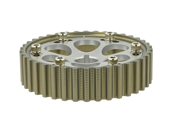 Skunk2 Pro-Series 88-95 Honda Civic/CRX/DelSol SOHC 1.5/1.6L (D Series) Cam Gear (Ti Color) - Bull Strap