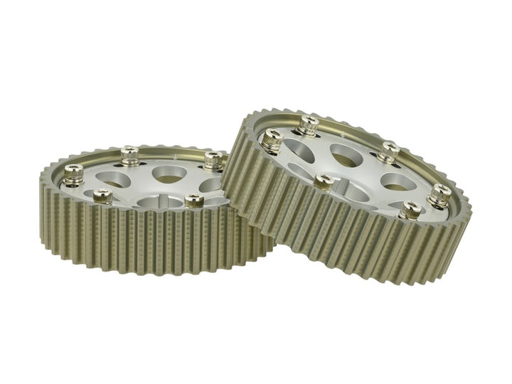 Skunk2 Pro-Series Honda Prelude (H22A) DOHC VTEC 2.2L Cam Gears (Ti Color) - Bull Strap