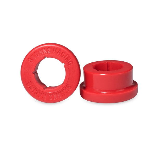 Skunk2 Rear Camber Kit and Lower Control Arm Replacement Bushings (2 pcs.) - Red - Bull Strap