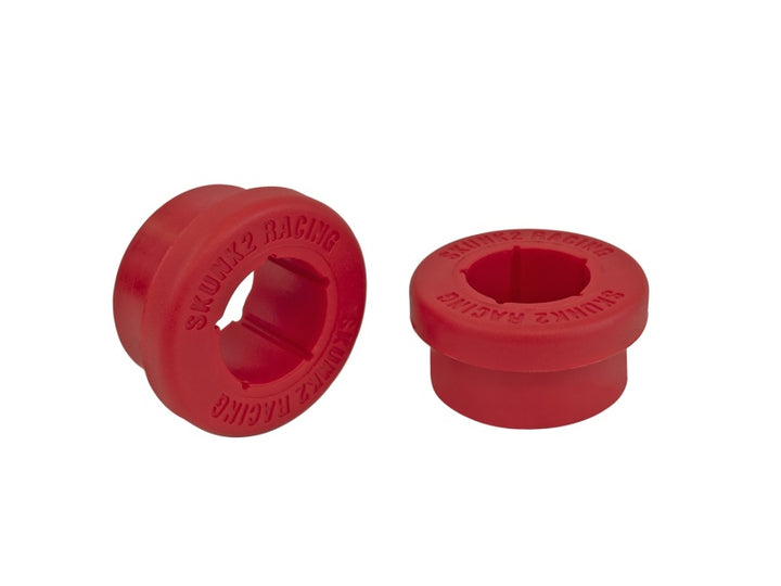 Skunk2 Rear Camber Kit and Lower Control Arm Replacement Bushings (2 pcs.) - Red - Bull Strap