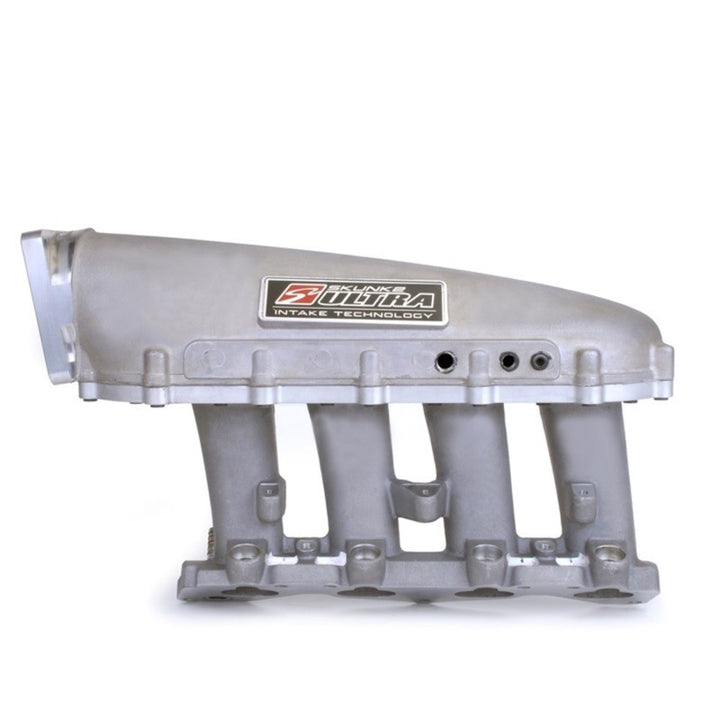Skunk2 Ultra Series D Series Race Intake Manifold - 3.5L Silver Manifold - Bull Strap