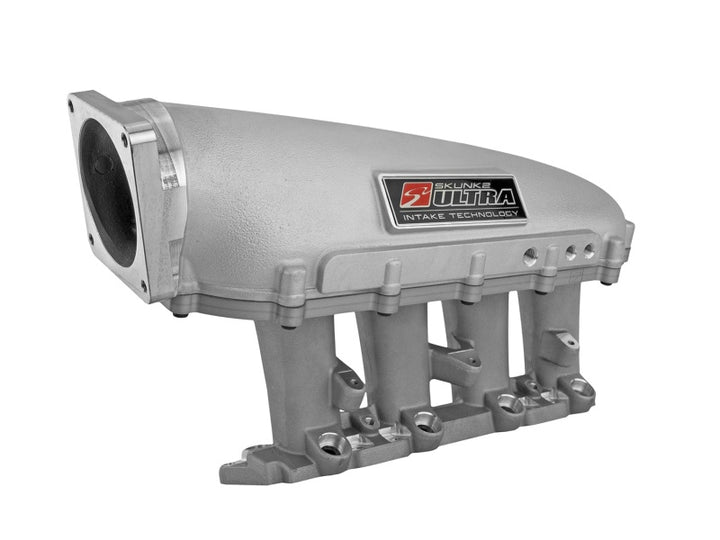 Skunk2 Ultra Series D Series Race Intake Manifold - 3.5L Silver Manifold - Bull Strap