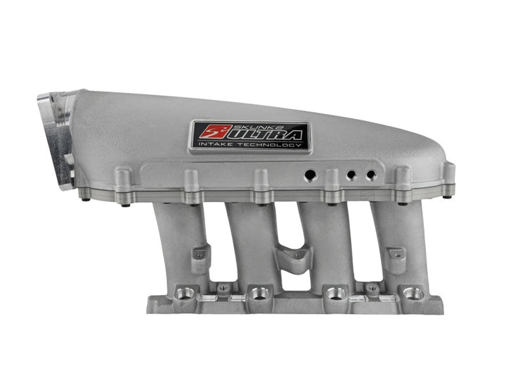 Skunk2 Ultra Series D Series Race Intake Manifold - 3.5L Silver Manifold - Bull Strap