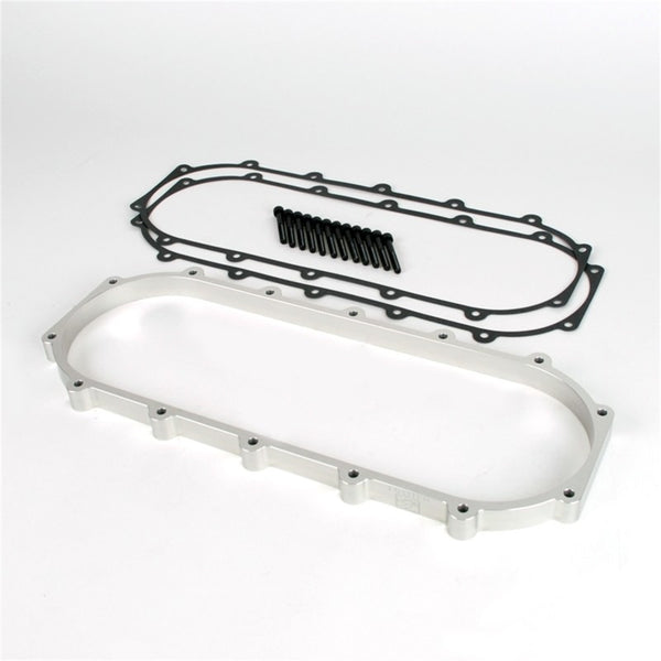 Skunk2 Ultra Series Honda/Acura Silver RACE Intake Manifold 1 Liter Spacer (Inc Gasket & Hardware) - Bull Strap