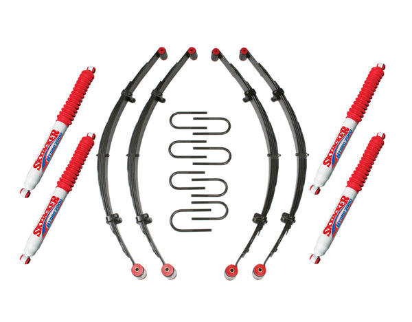 Skyjacker 2.5"KIT,76-86 CJ W/4 HYDROS - Bull Strap