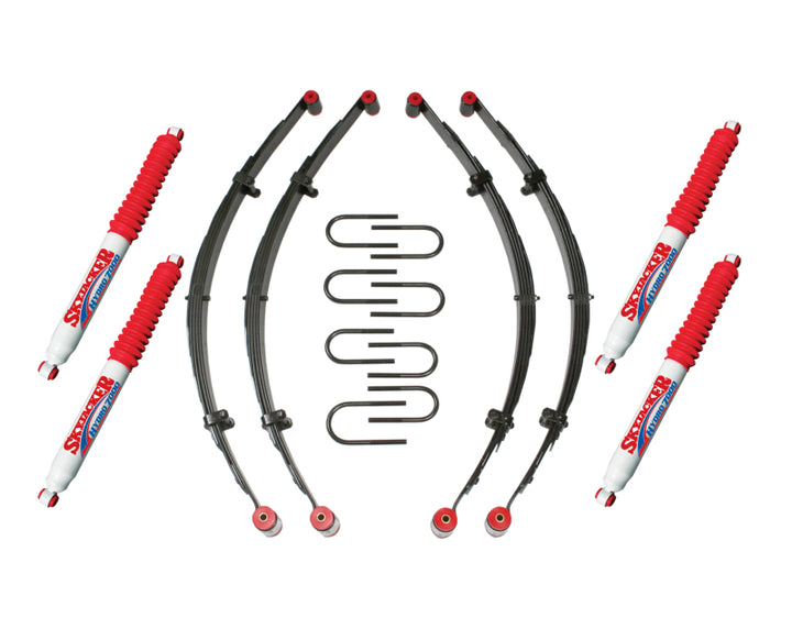 Skyjacker 2.5"KIT,76-86 CJ W/4 HYDROS - Bull Strap