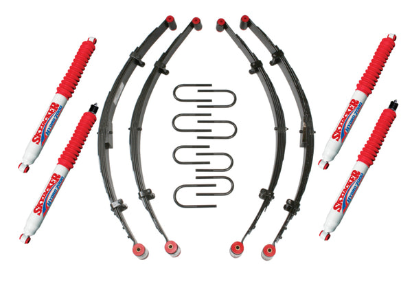 Skyjacker 2.5"KIT,87-96 YJ W/4 HYDROS - Bull Strap