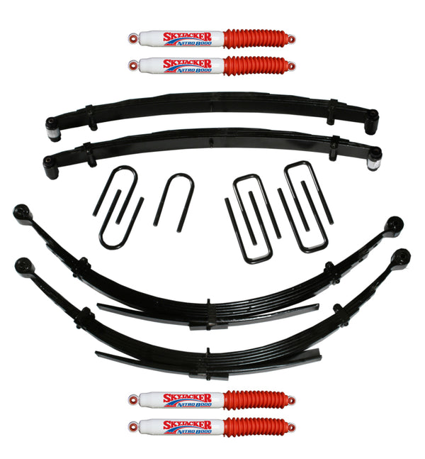 Skyjacker 4"SYS,87-91DODGE CUM,4MONOS - Bull Strap