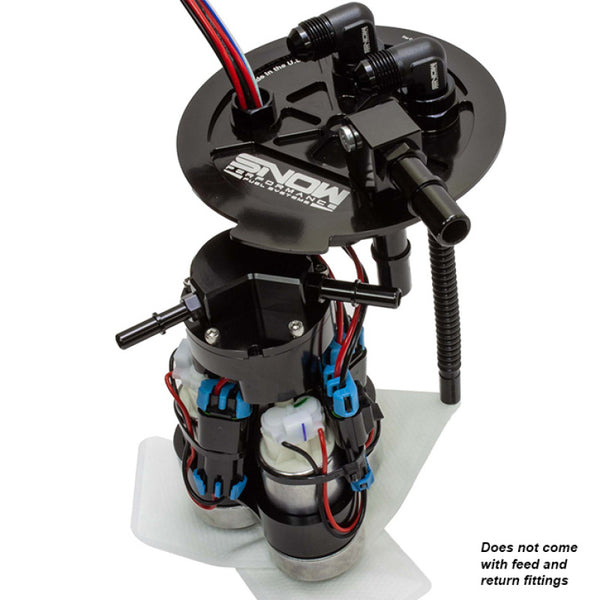 Snow 6th Gen Camaro Standard Version Fuel Hat - Dual Pump - Bull Strap