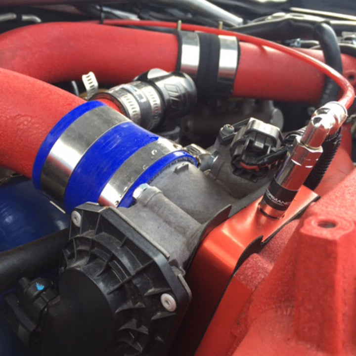 Snow Performance 05-14 STI Stg 2 Boost Cooler Water Injection Kit w/SS Brd Line & 4AN Fittings - Bull Strap