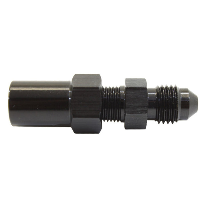 Snow Performance 1/8in NPT Female to 4AN Male Low Profile Straight Nozzle Holder - Bull Strap