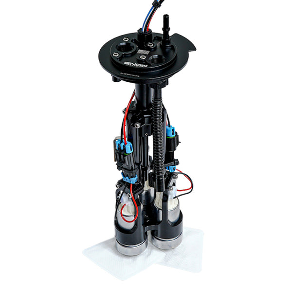 Snow Performance 14-19 Chevrolet Corvette C7 High Output Version Fuel Hat (3 Pump) - Bull Strap