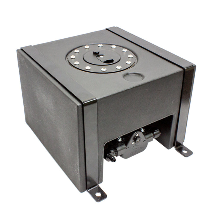 Snow Performance 2.0 Gallon Tank w/Built In Pump Mount - Bull Strap