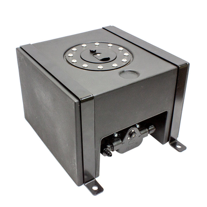 Snow Performance 2.0 Gallon Tank w/Built In Pump Mount - Bull Strap