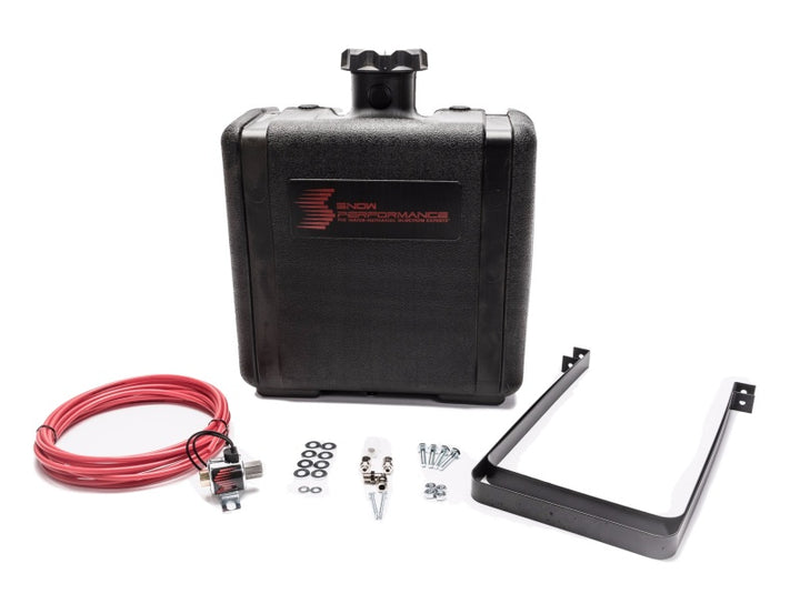 Snow Performance 7 Gallon Reservoir (incl. brackets/check valve/tubing) - Bull Strap