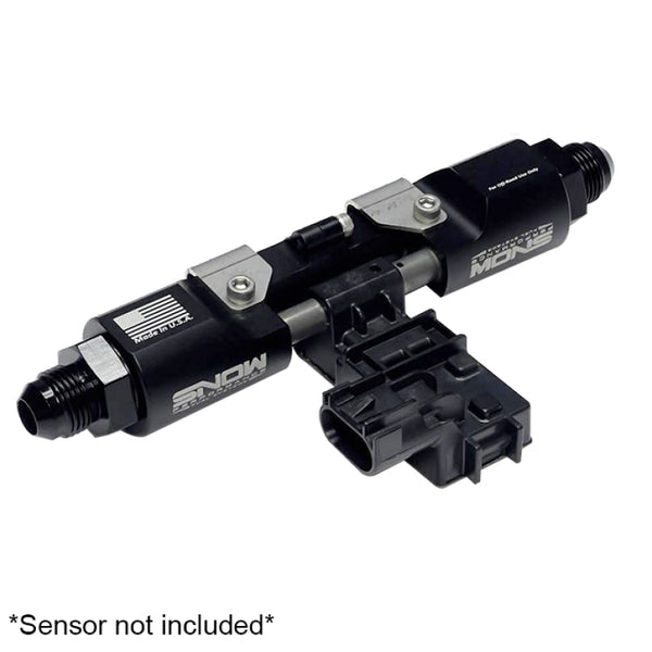 Snow Performance Flex Fuel Sensor Manifold Assembly - Bull Strap