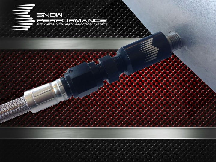 Snow Performance Stg 2 Boost Cooler F/I Prog. Water Injection Kit (SS Braided Line 4AN Fittings) - Bull Strap