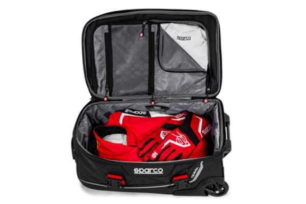 Sparco Bag Travel BLK/RED - Bull Strap